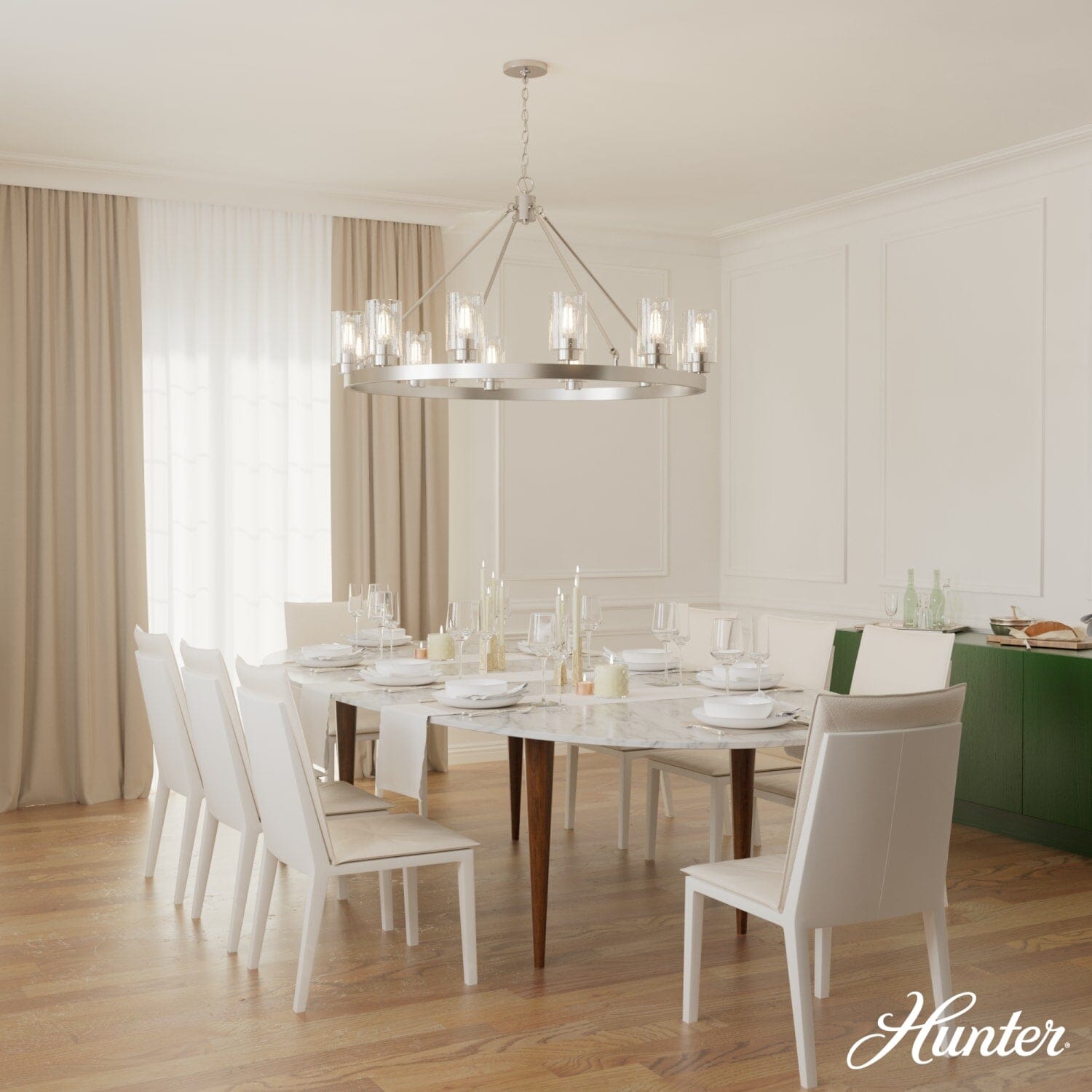 Hartland 12 Light Chandelier - Image 4