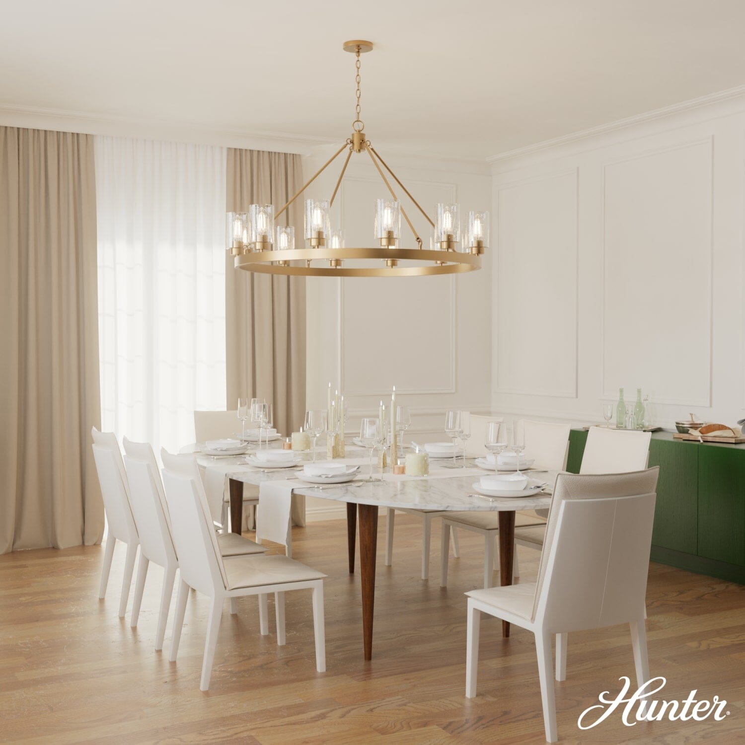 Hartland 12 Light Chandelier - Image 6