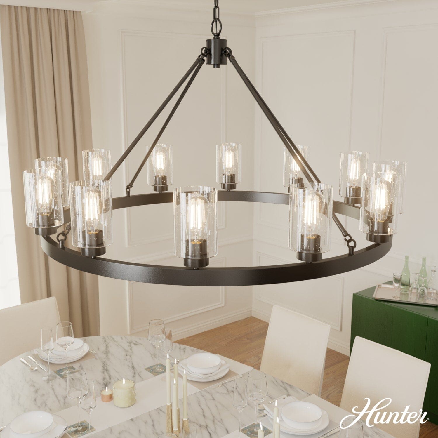 Hartland 12 Light Chandelier - Image 2