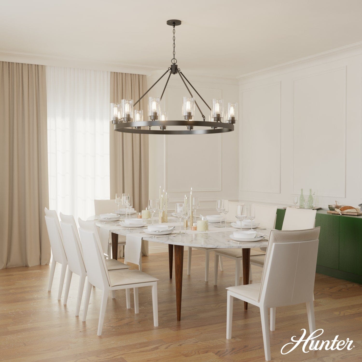 Hartland 12 Light Chandelier - Image 5