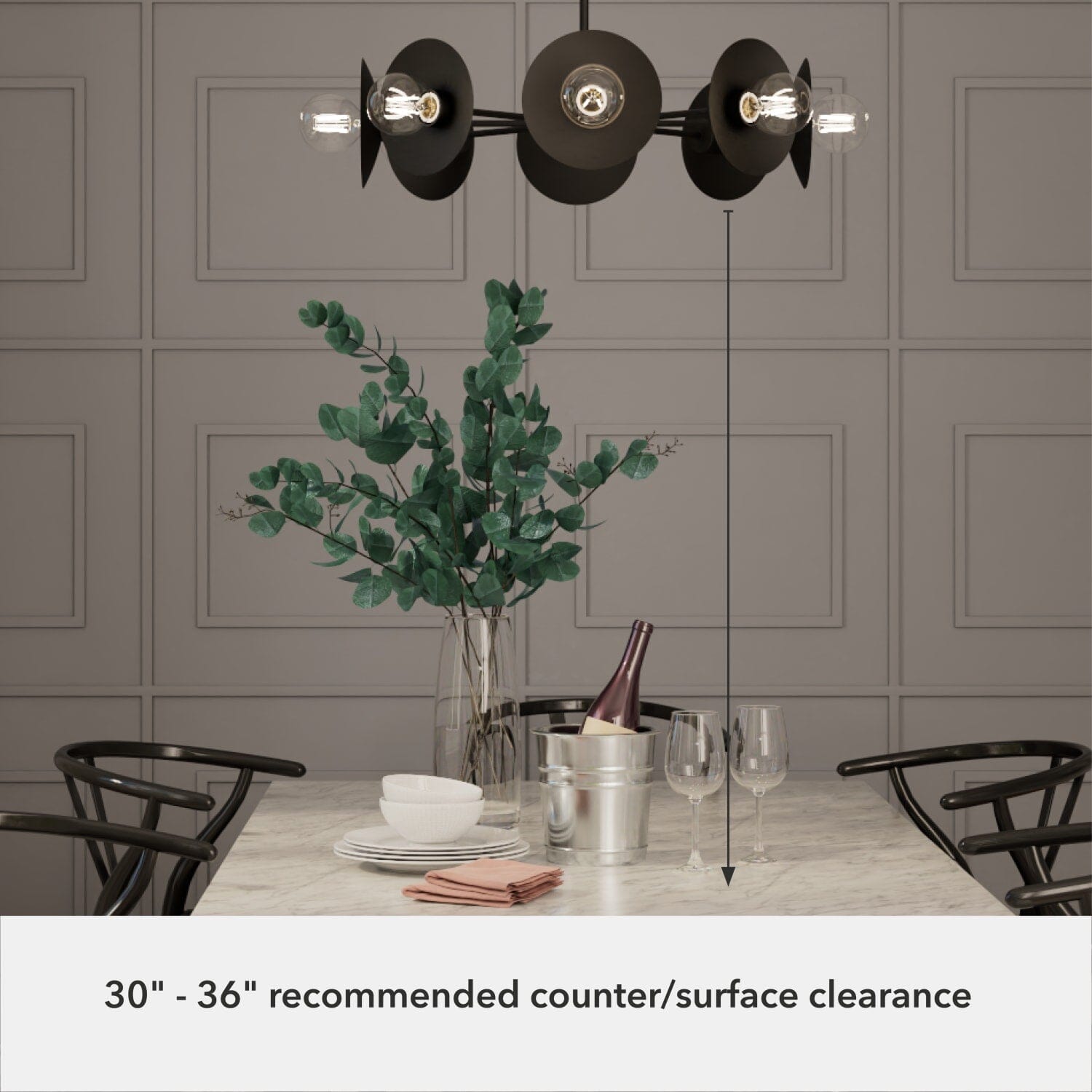 Fernando 8 Light Chandelier - Image 5