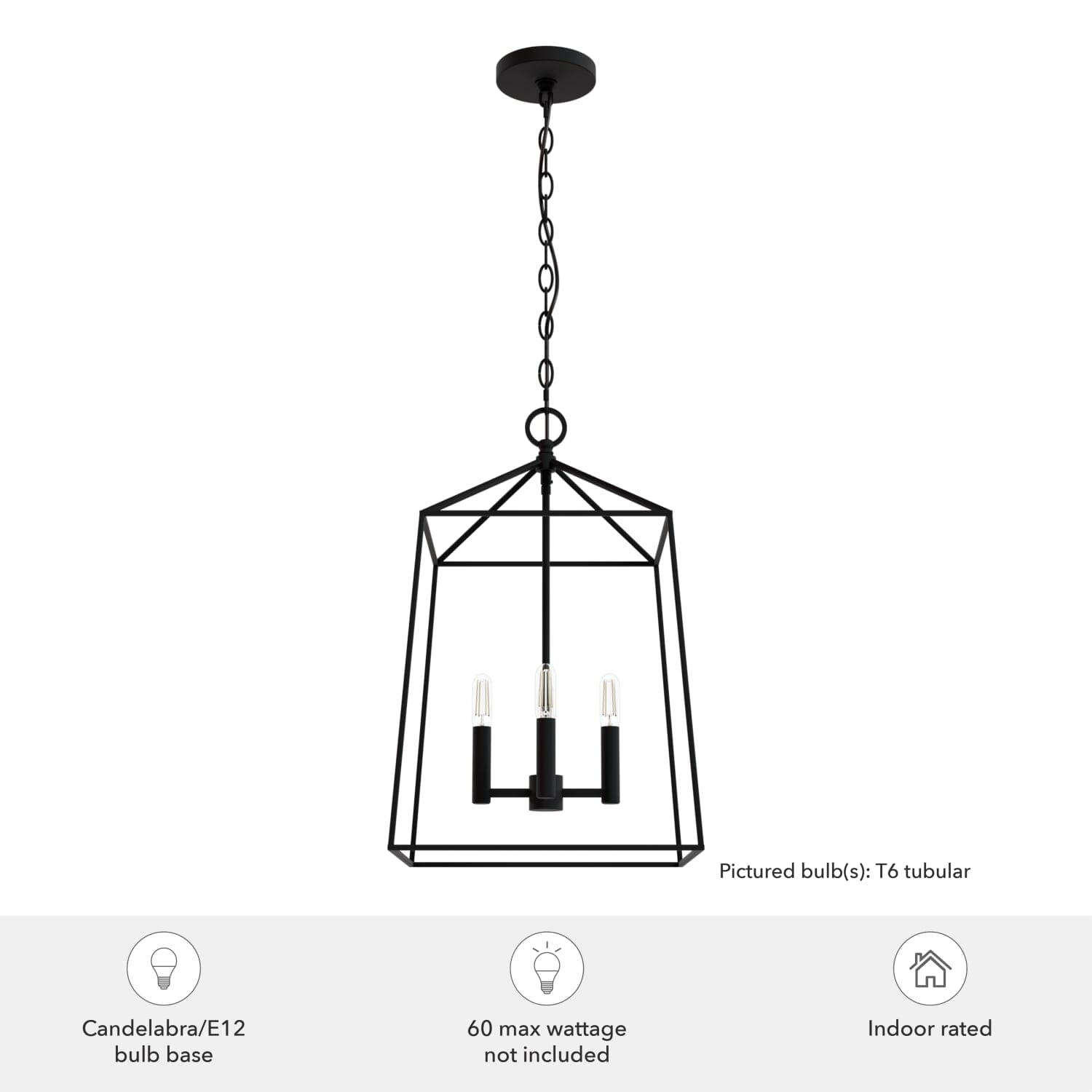 Fair Oaks 4 Light 13 Inch Lantern - Image 6