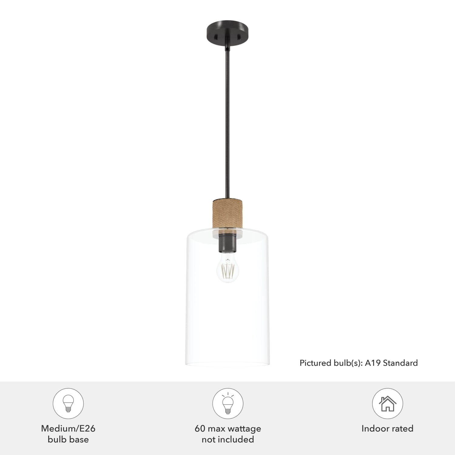 Vanning 1 Light Medium Pendant - Image 3
