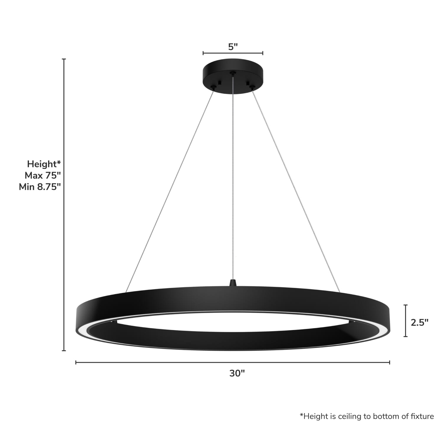 Canoga Jasmine Roth LED Large 30 Inch Chandelier - Image 6