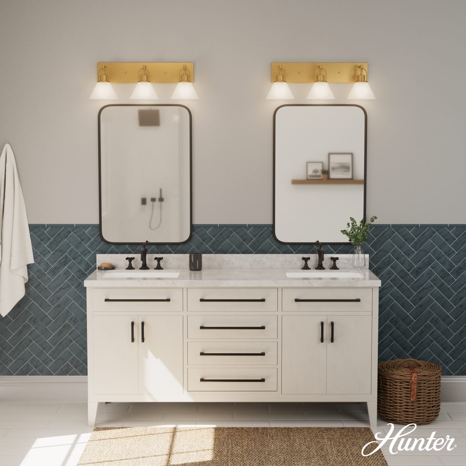 Carrington Isle 3 Light Vanity - Image 2