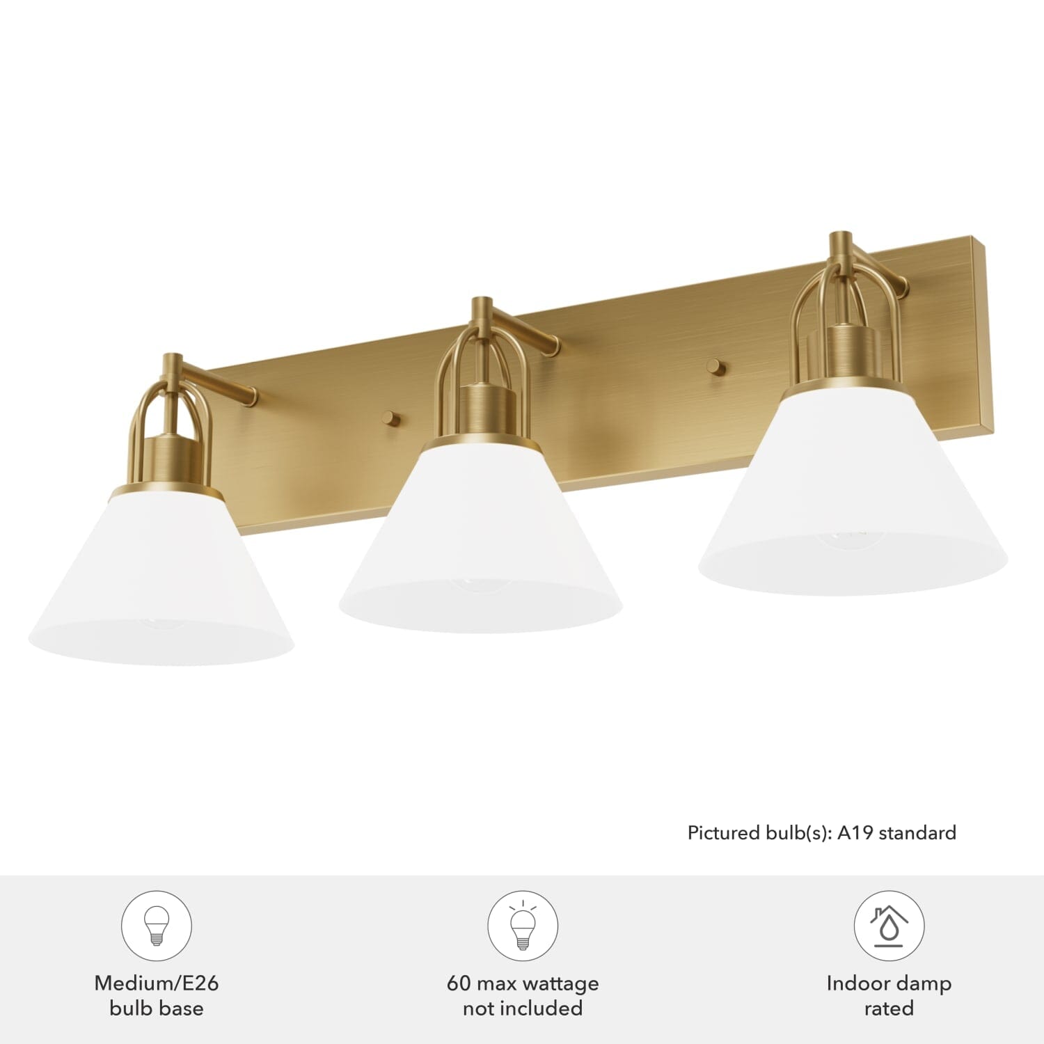 Carrington Isle 3 Light Vanity - Image 3