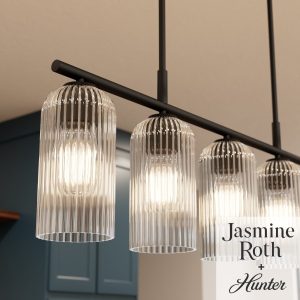 Beverly Glen  Jasmine Roth 5 Light Medium 37 Inch Linear