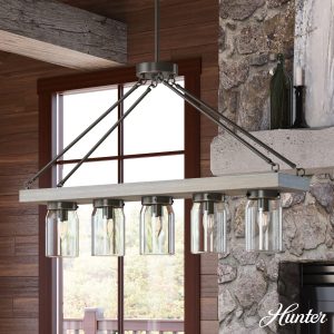 Devon Park 5 Light Linear Chandelier