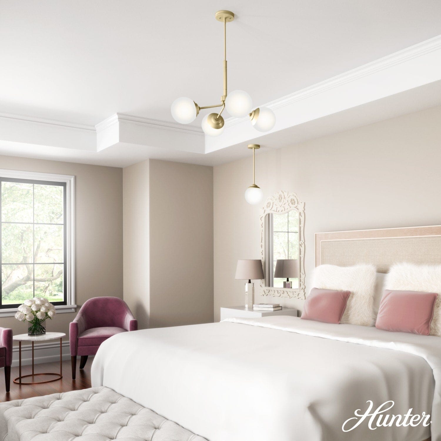Hepburn 4 Light Chandelier - Image 4