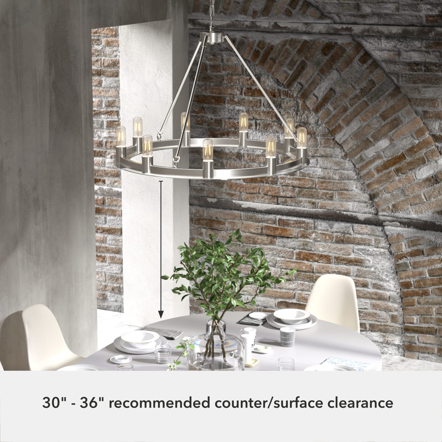 Saddlewood 9 Light Chandelier - Image 5