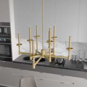 Briargrove Chandelier 2-Tier 8 Light