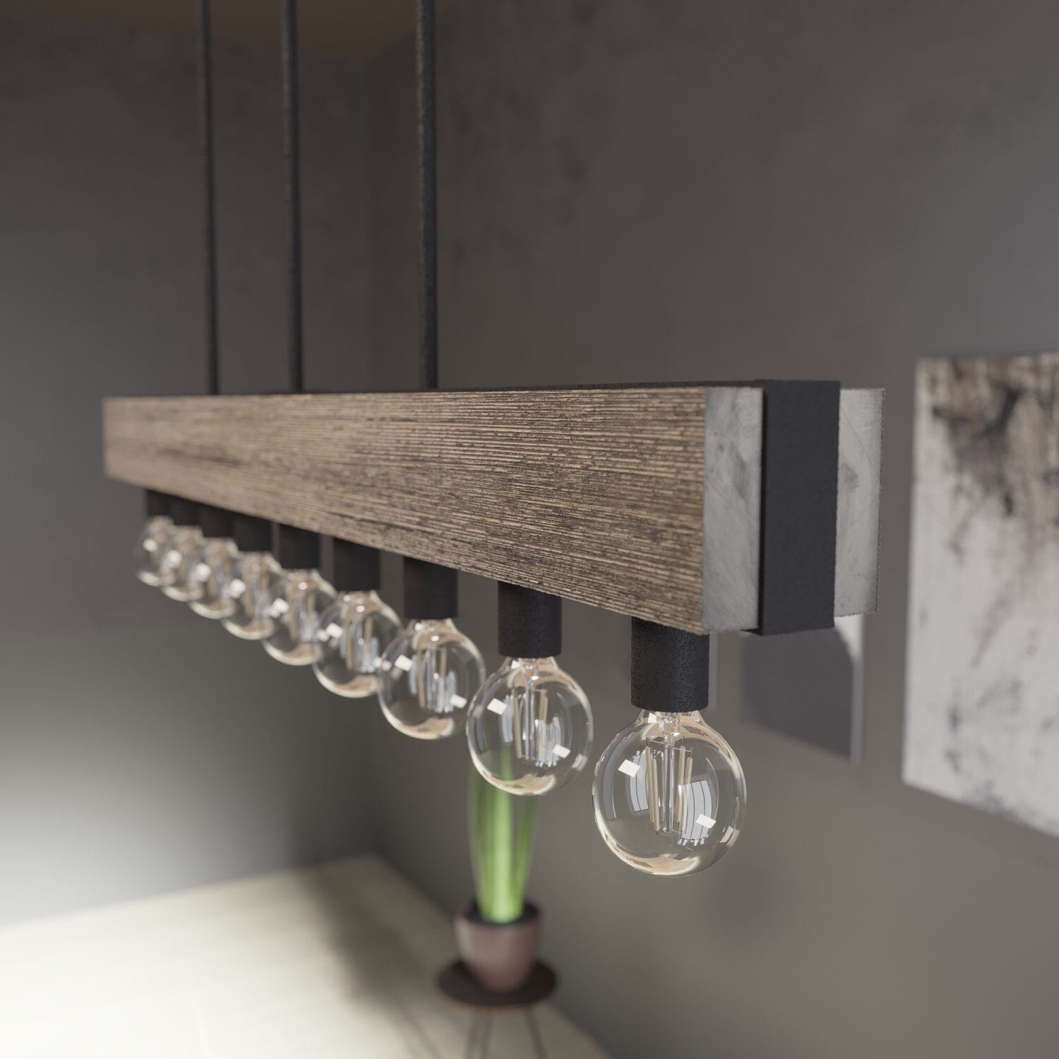 Donelson 9 Light Linear Chandelier