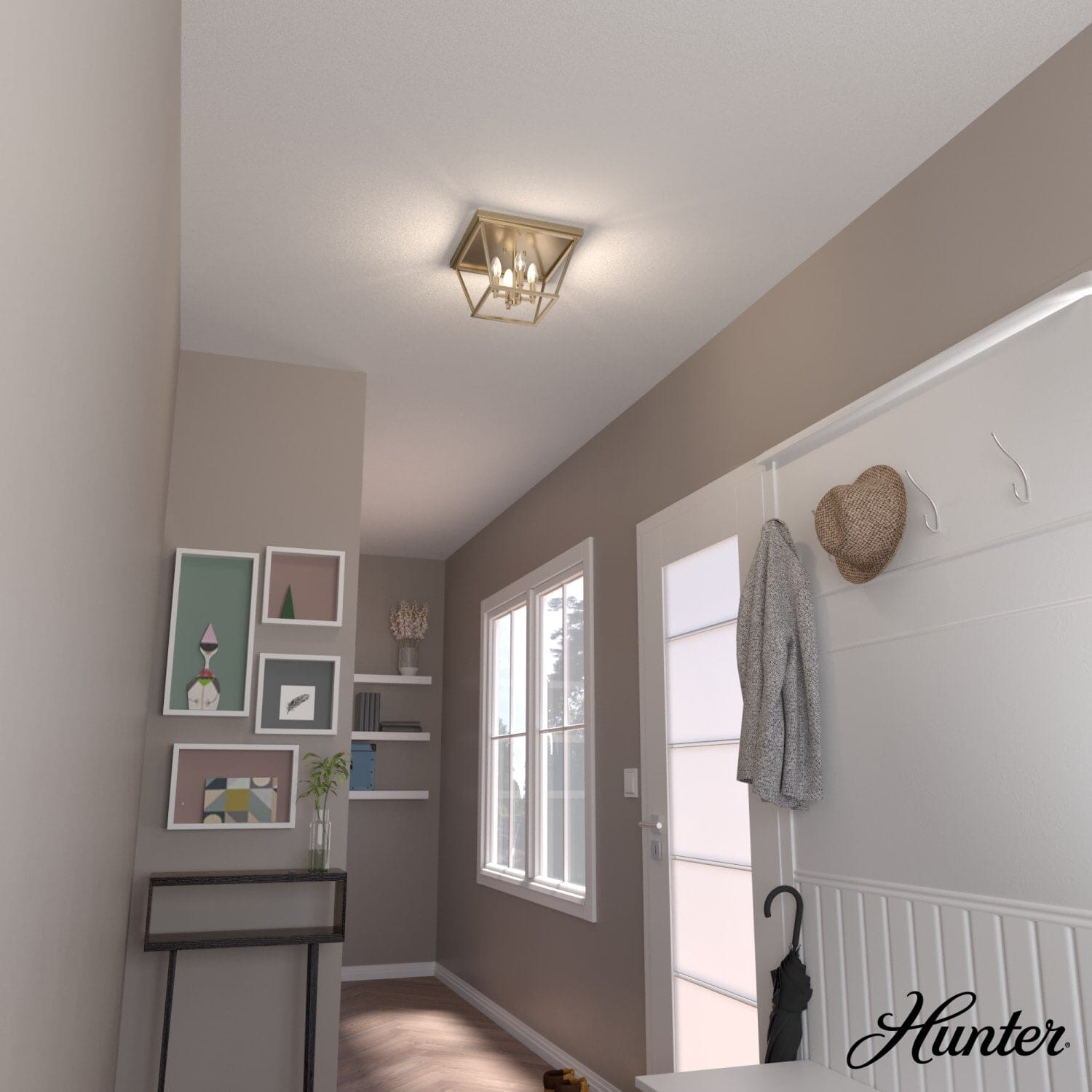 Laurel Ridge 4 Light Flush Mount - Image 4