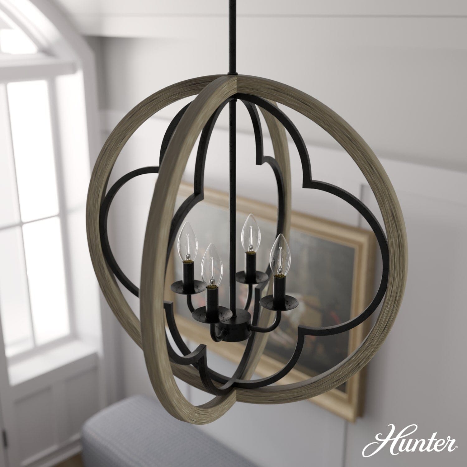 Gablecrest 4 Light Pendant 24 inch - Image 2