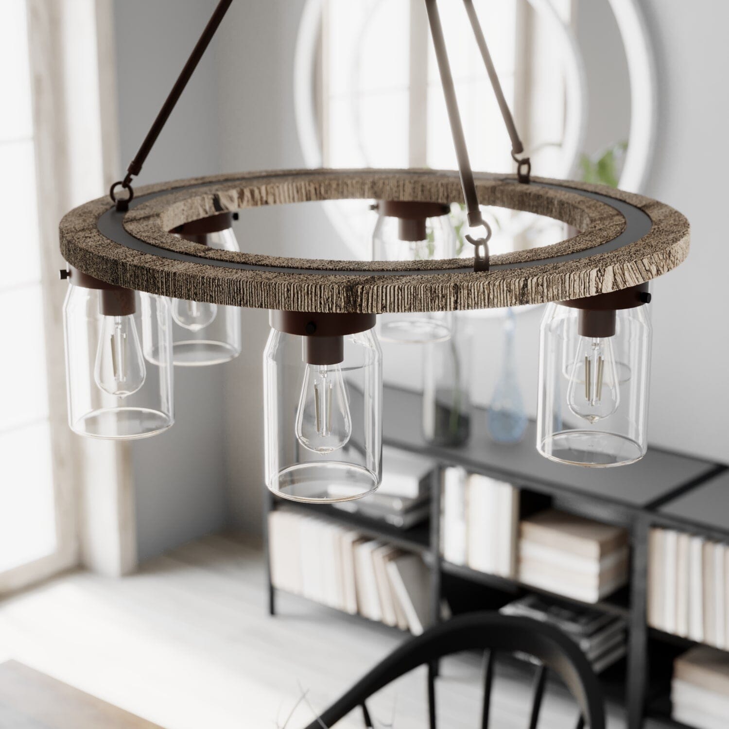 Devon Park 6 Light Chandelier - Image 2
