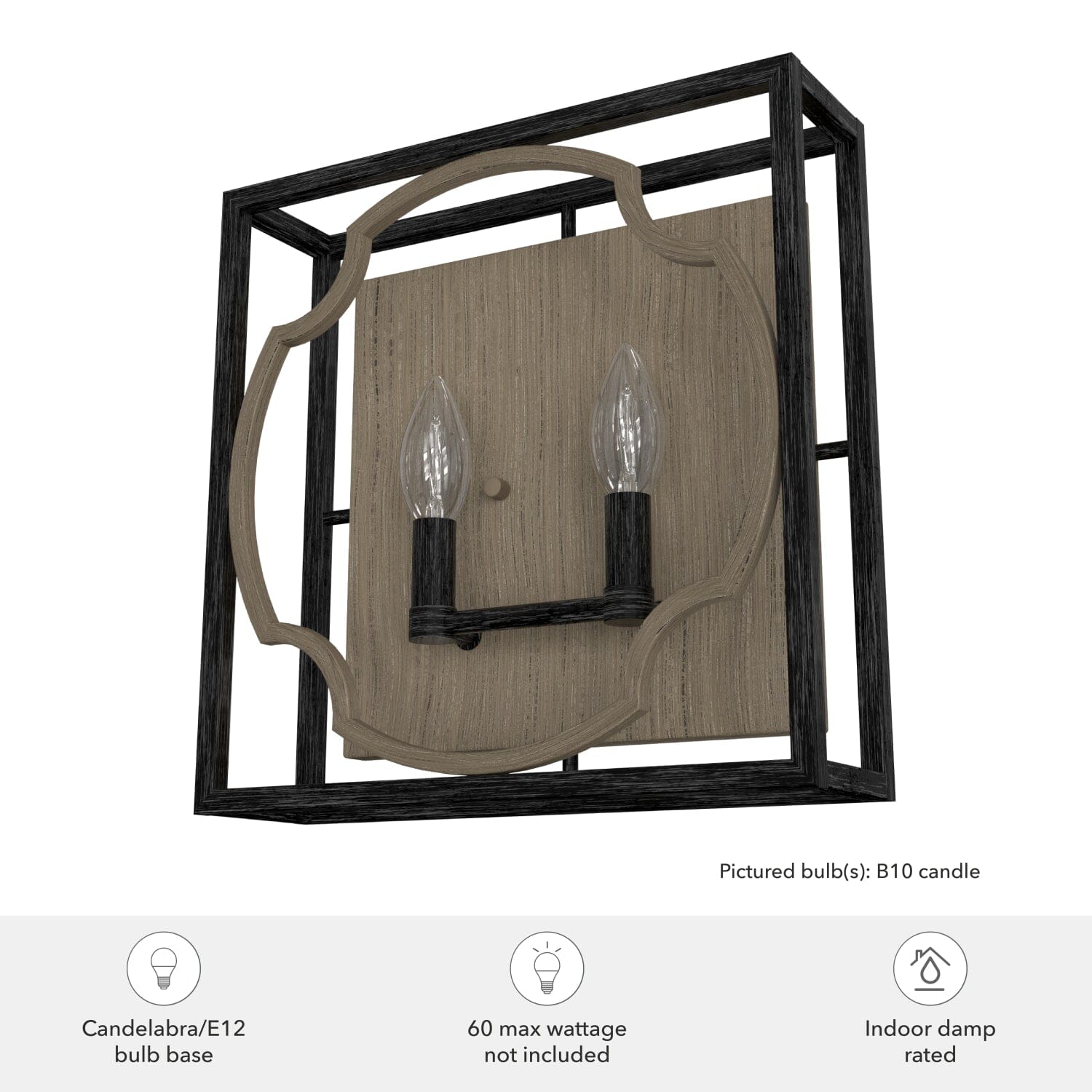 Stone Creek 2 Light Wall Sconce - Image 5