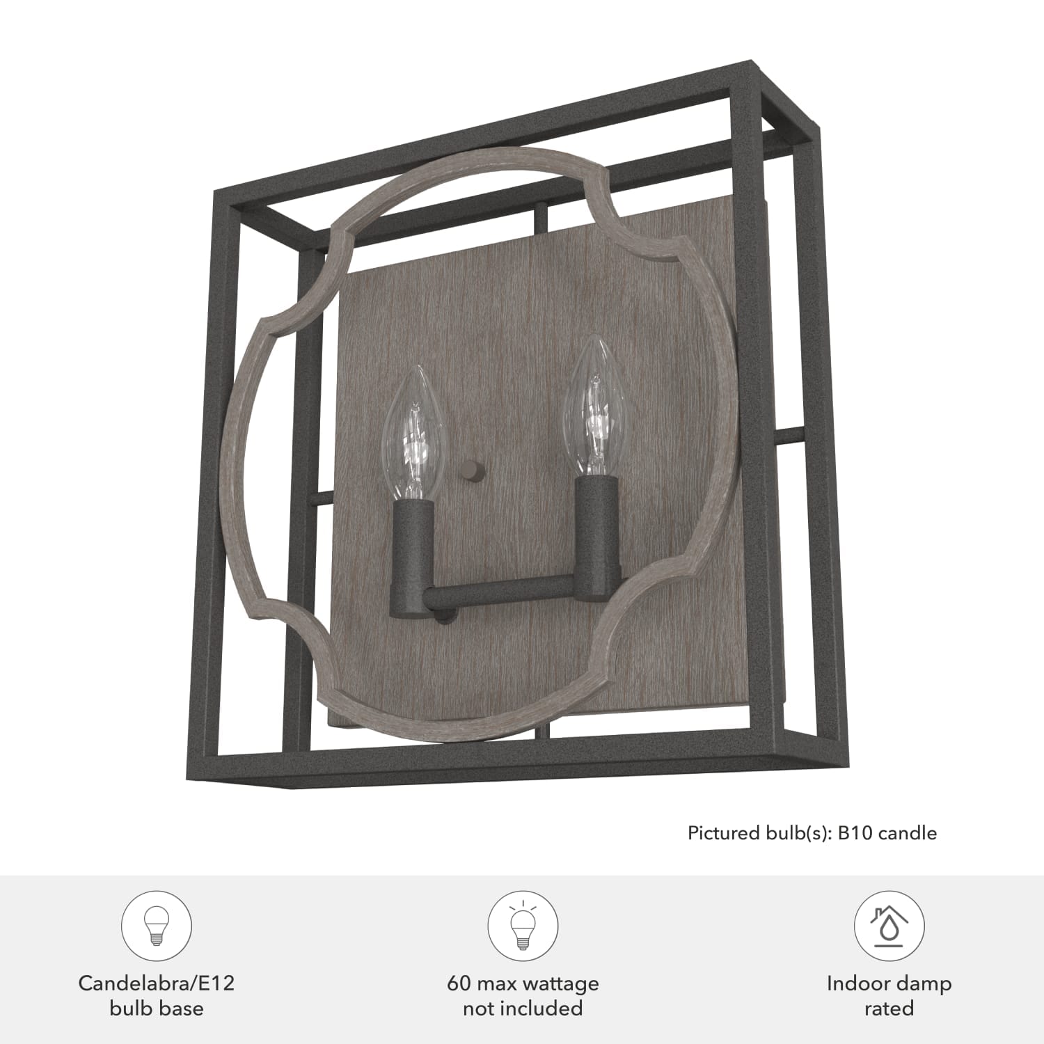 Stone Creek 2 Light Wall Sconce - Image 6