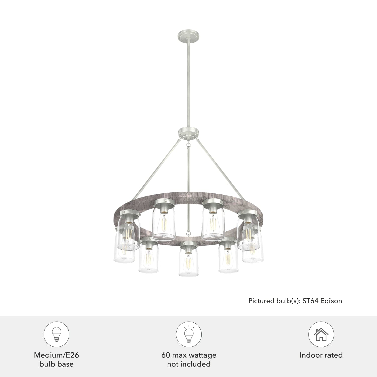 Devon Park 9 Light Chandelier - Image 6