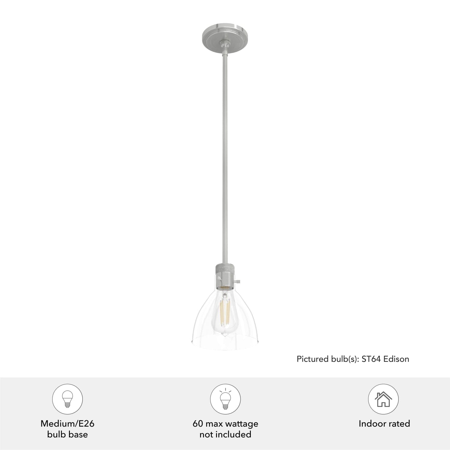 Van Nuys 1 Light Mini Pendant - Image 6
