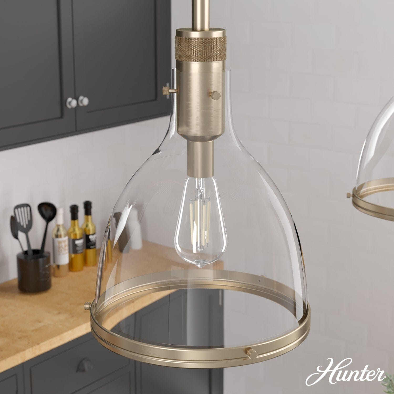 Van Nuys 1 Light Pendant 13 inch - Image 3