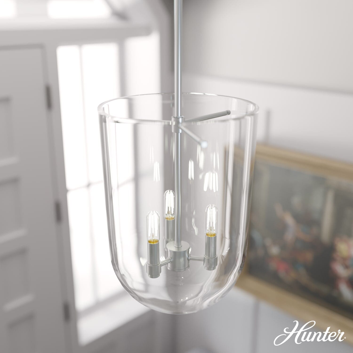 Sacha Cloche Pendant 3 Light
