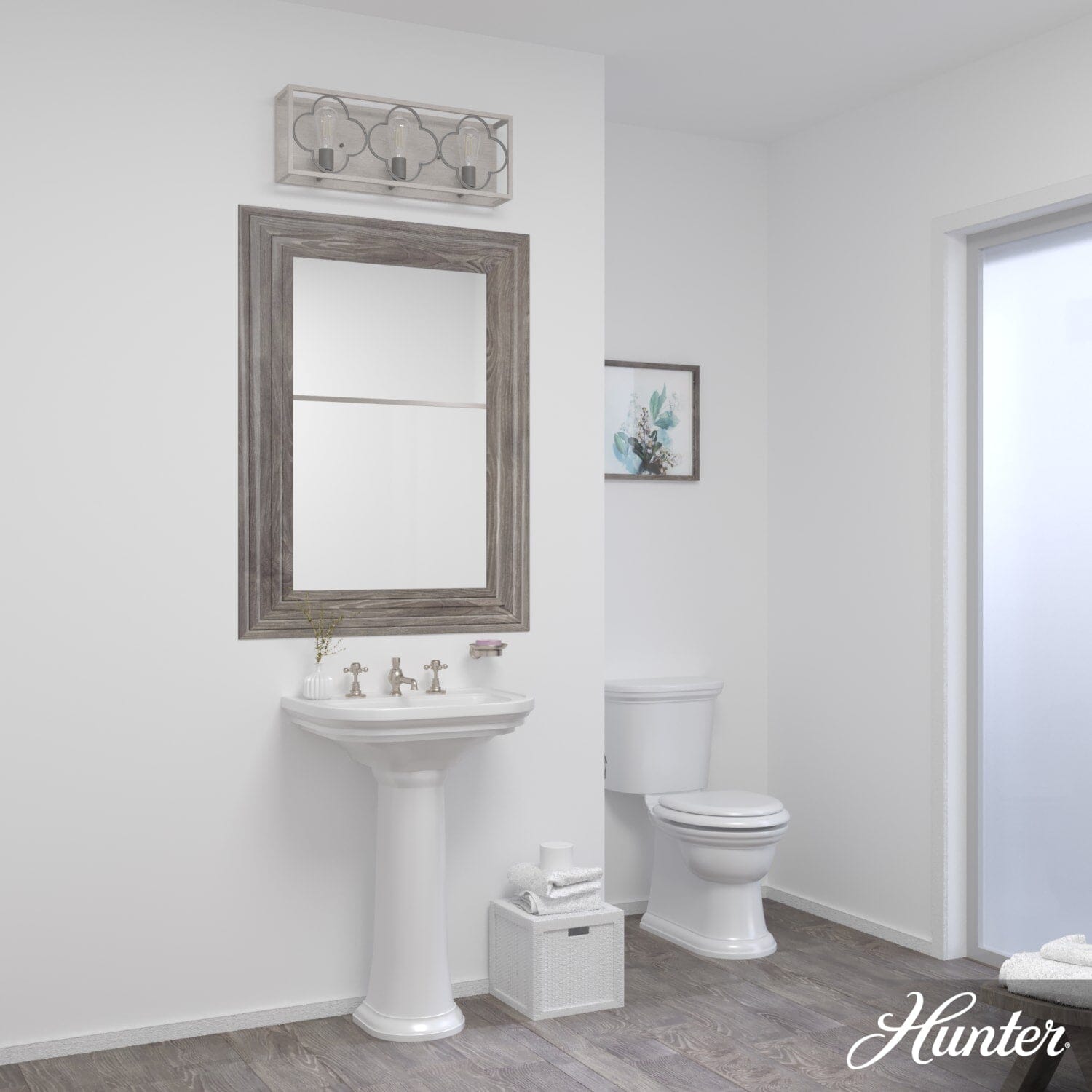 Gablecrest 3 Light Vanity - Image 4
