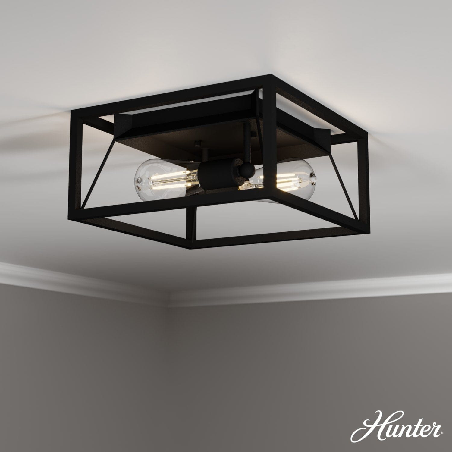 Doherty 2 Light Flush Mount