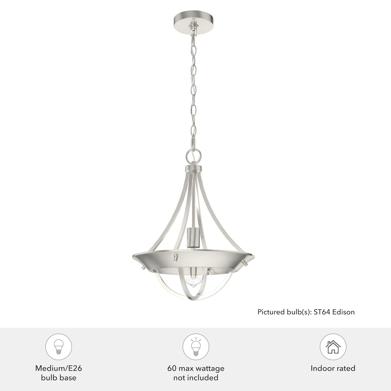 Perch Point 1 Light Pendant - Image 6