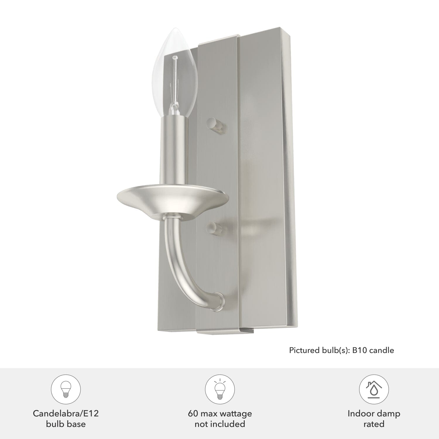 Perch Point 1 Light Wall Sconce - Image 3