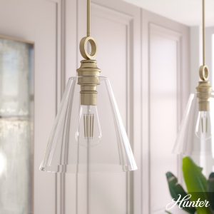 Klein 1 Light Glass Pendant 12 inch