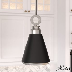 Klein 1 Light Metal Pendant 6 inch