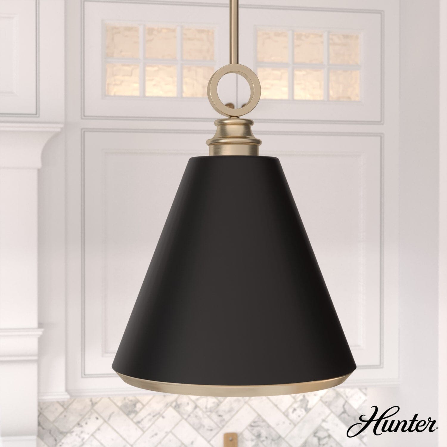 Klein 1 Light Metal 13 inch Pendant - Image 2