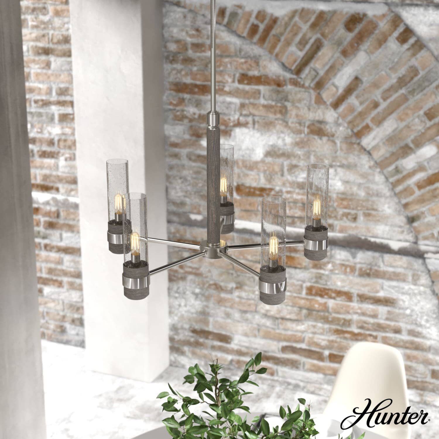 River Mill 5 Light Chandelier - Image 2
