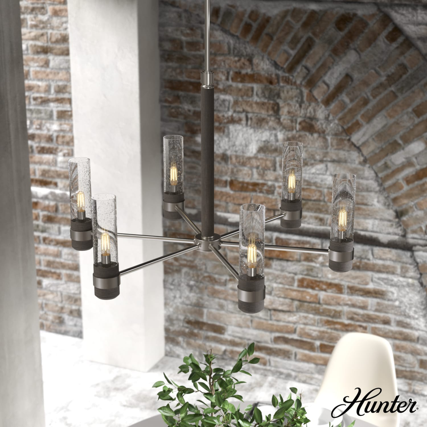 River Mill 6 Light Chandelier - Image 2