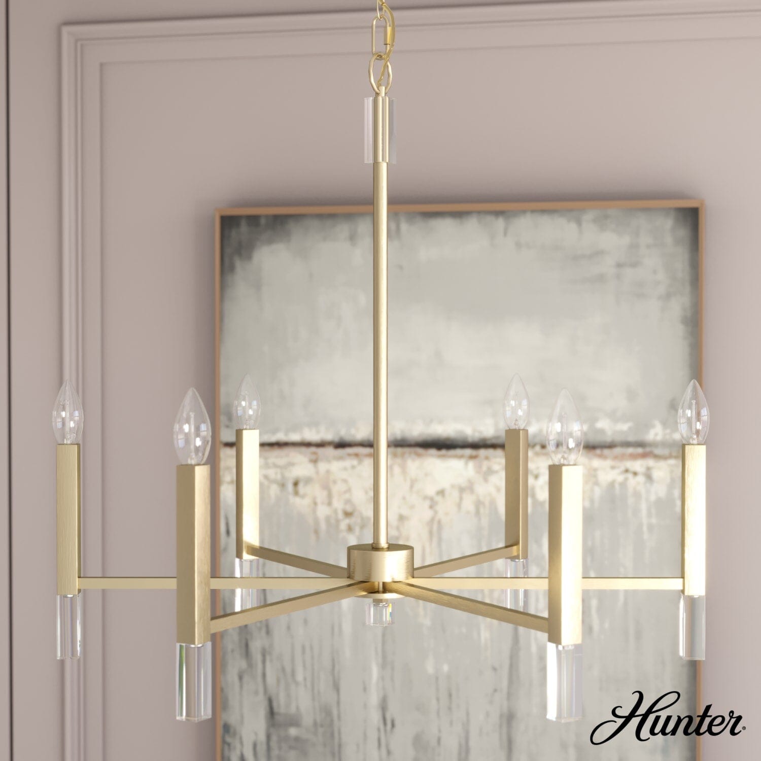 Sunjai 6 Light Chandelier - Image 2