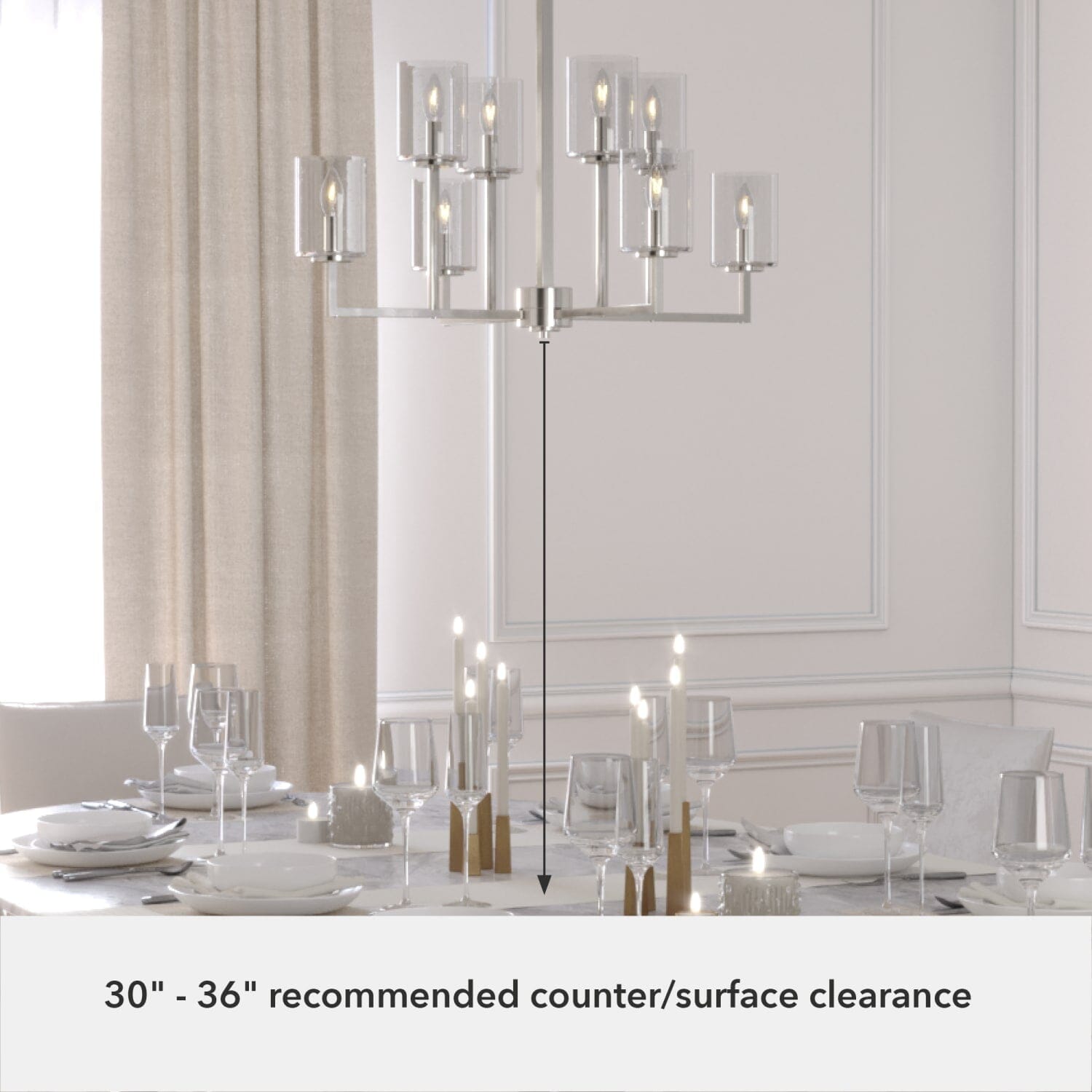 Kerrison Chandelier 8 Light - Image 5