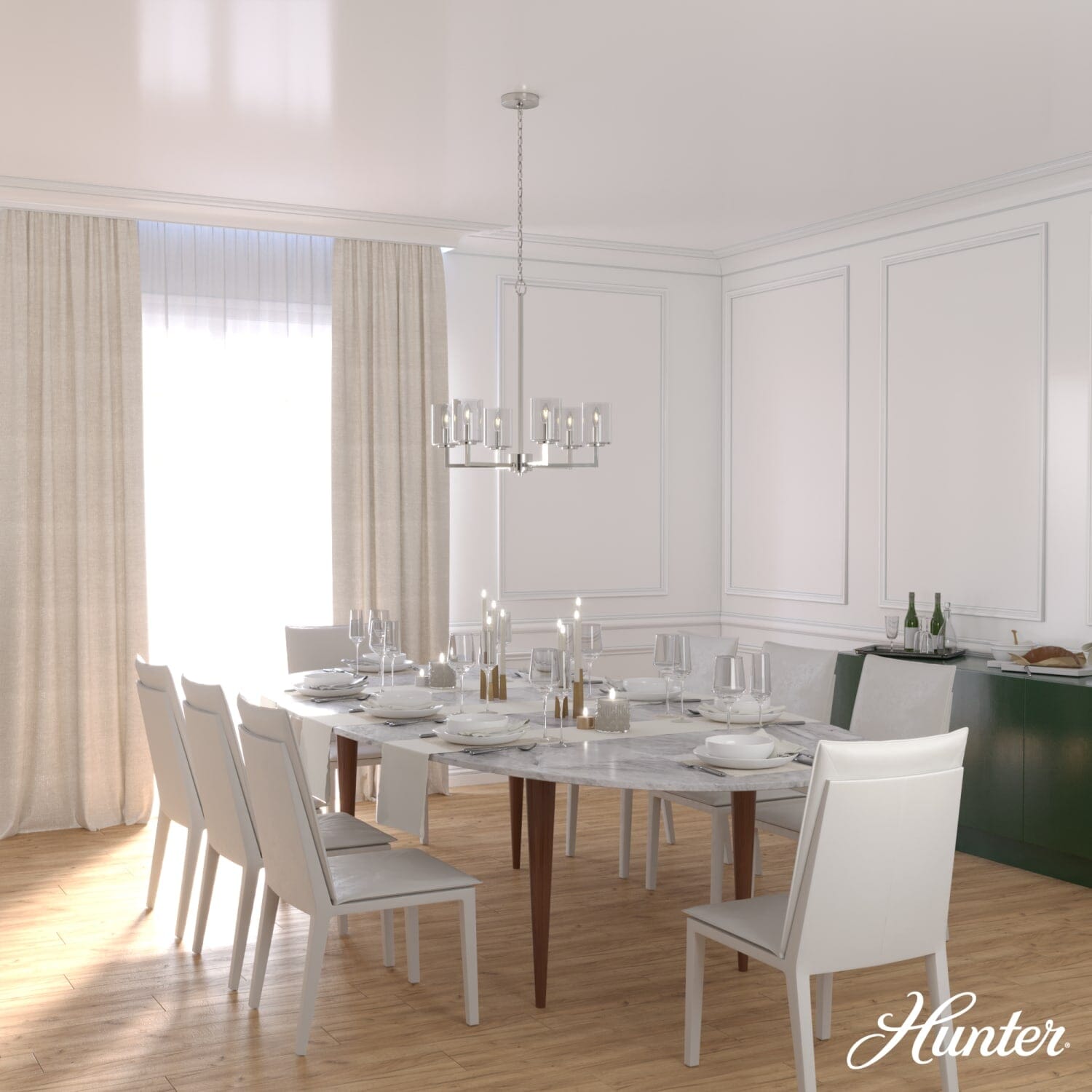 Kerrison 6 Light Chandelier - Image 4