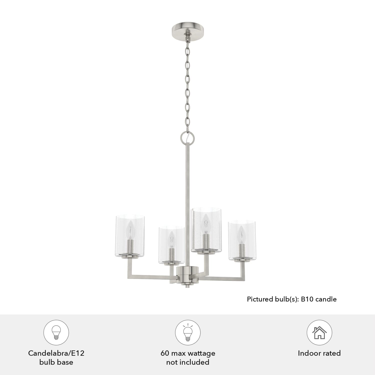 Kerrison Chandelier 4 Light - Image 3