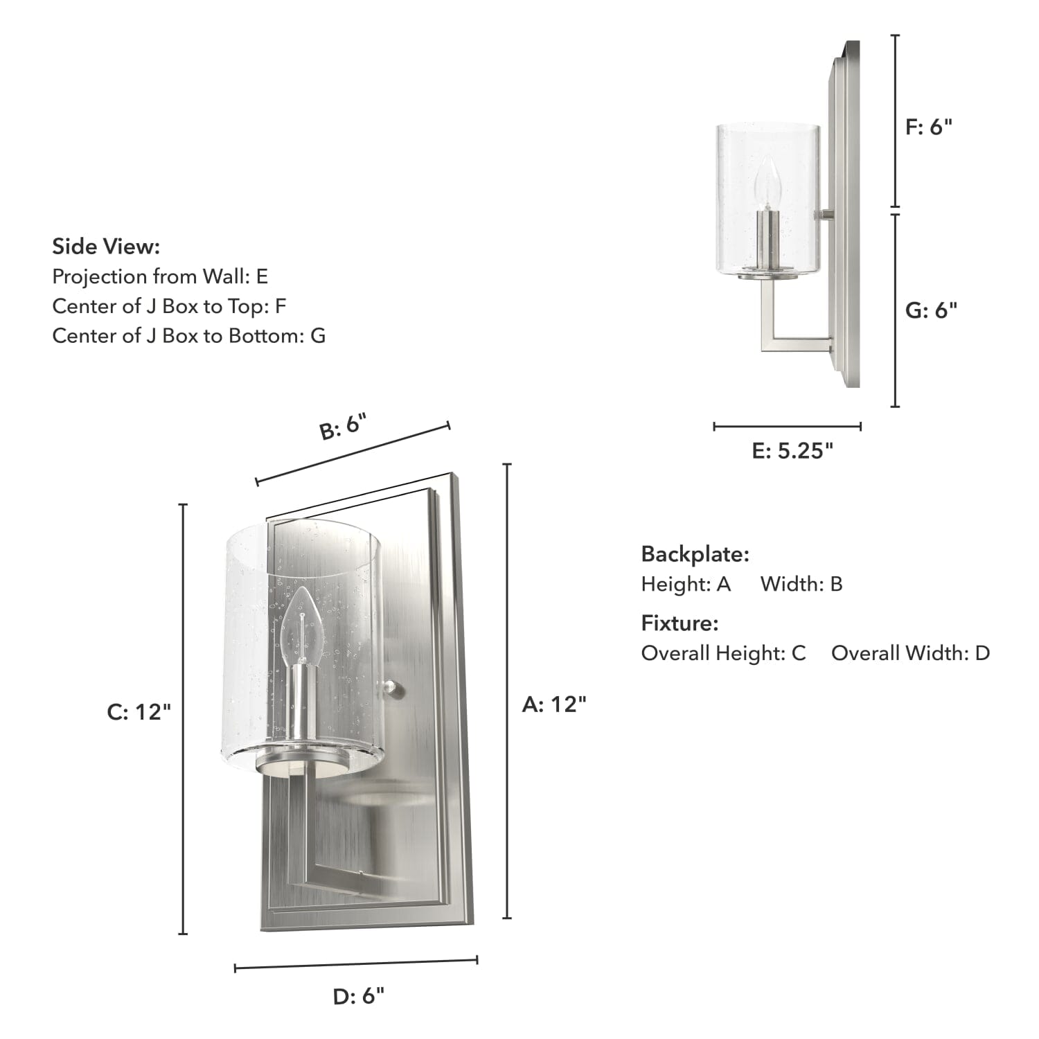 Kerrison Wall Sconce 1 Light - Image 4
