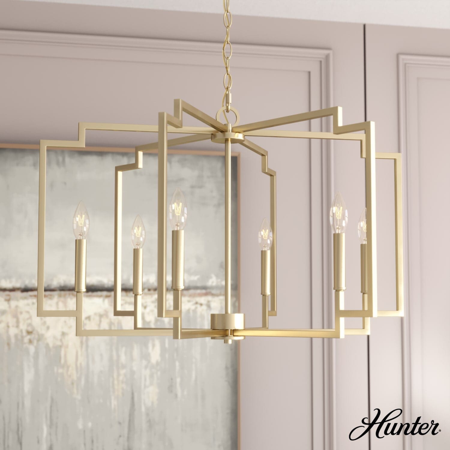 Zoanne 6 Light Chandelier 30 Inch