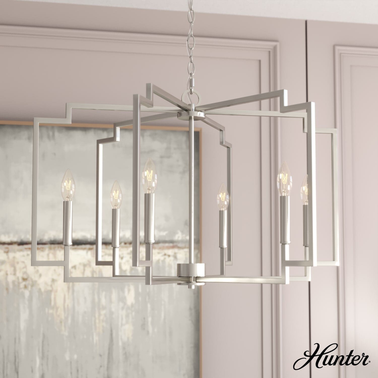Zoanne 6 Light Chandelier 30 Inch - Image 3