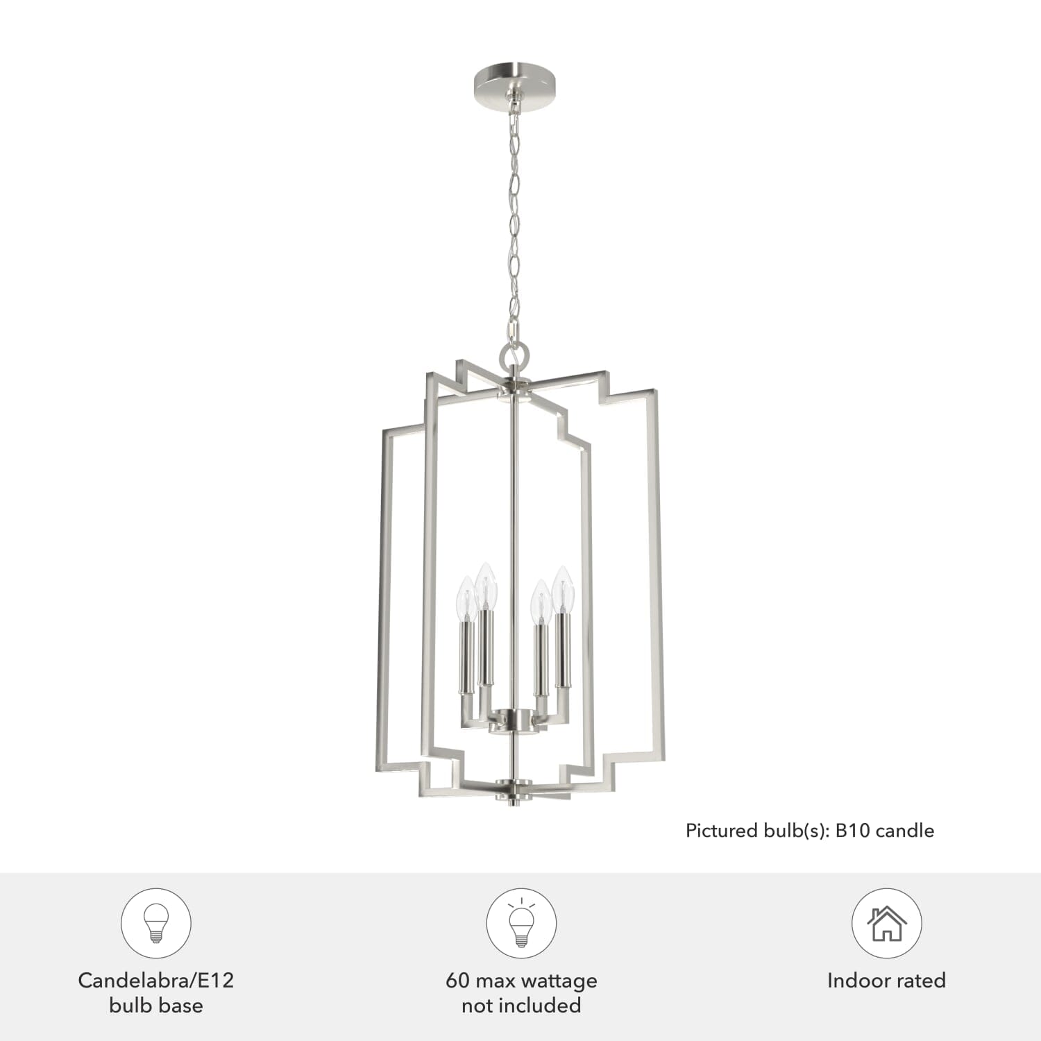 Zoanne 4 Light Pendant - Image 5