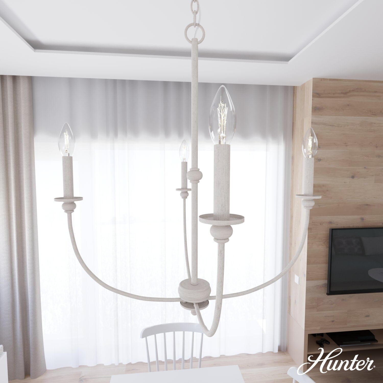 Southcrest Chandelier 4 Light 26 inch