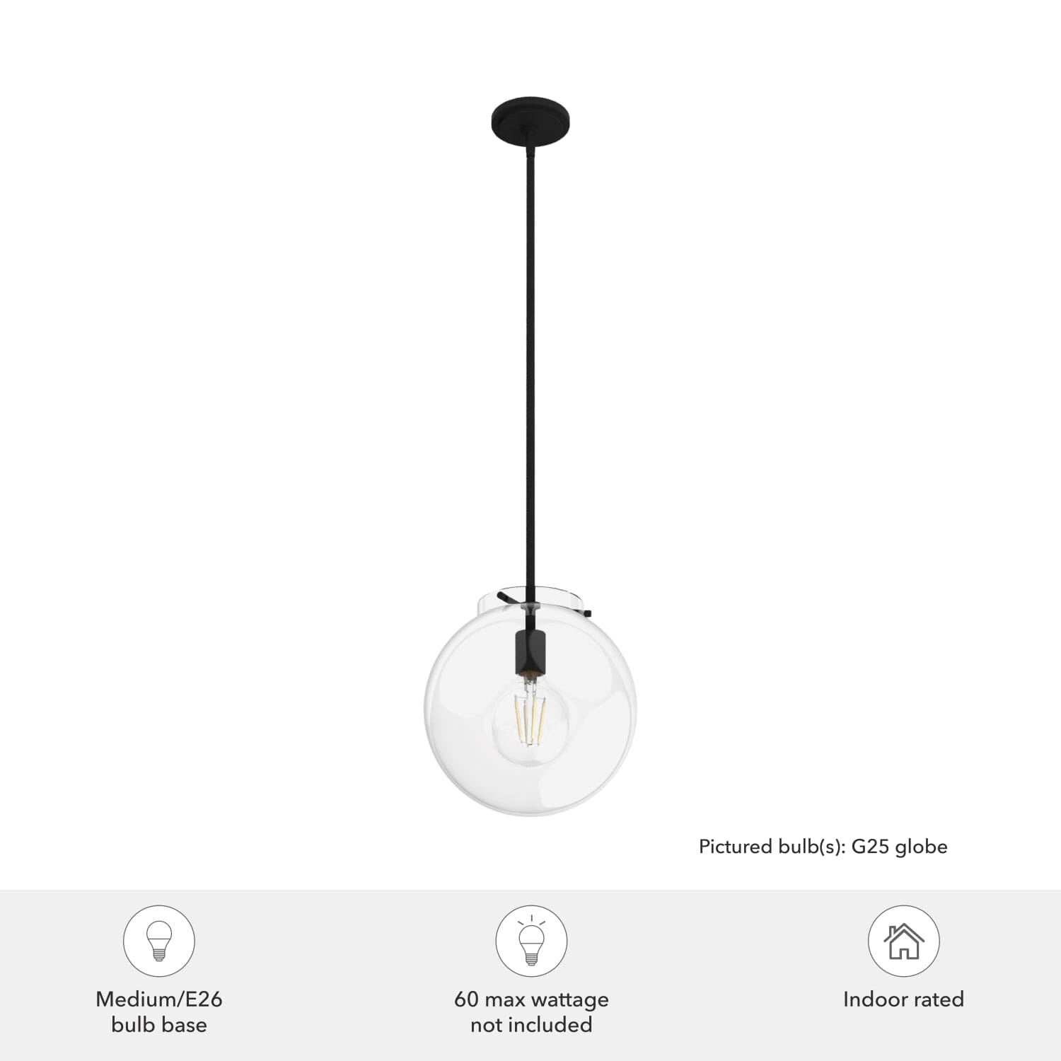 Sacha 1 Light Pendant - Image 5