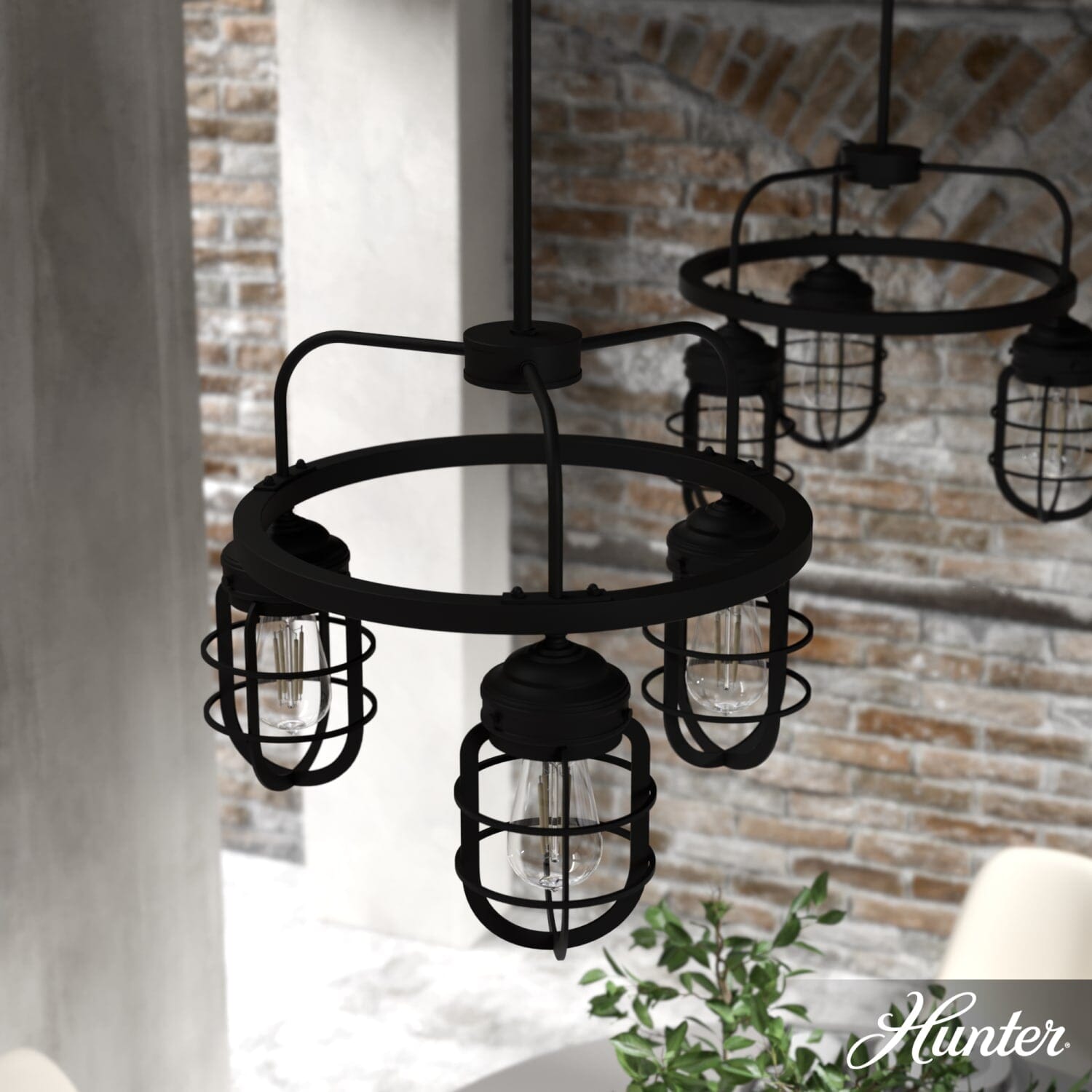 Starklake 3 Light Chandelier - Image 2