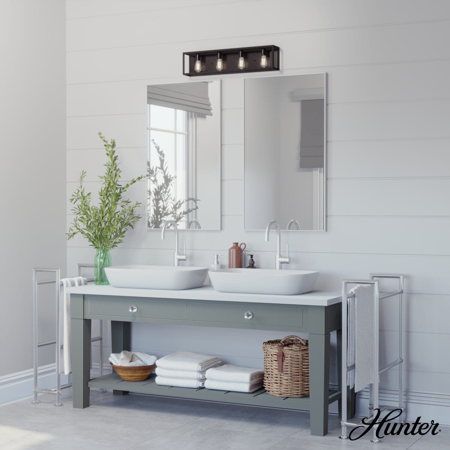 Squire Manor 4 Light Vanity - Image 4