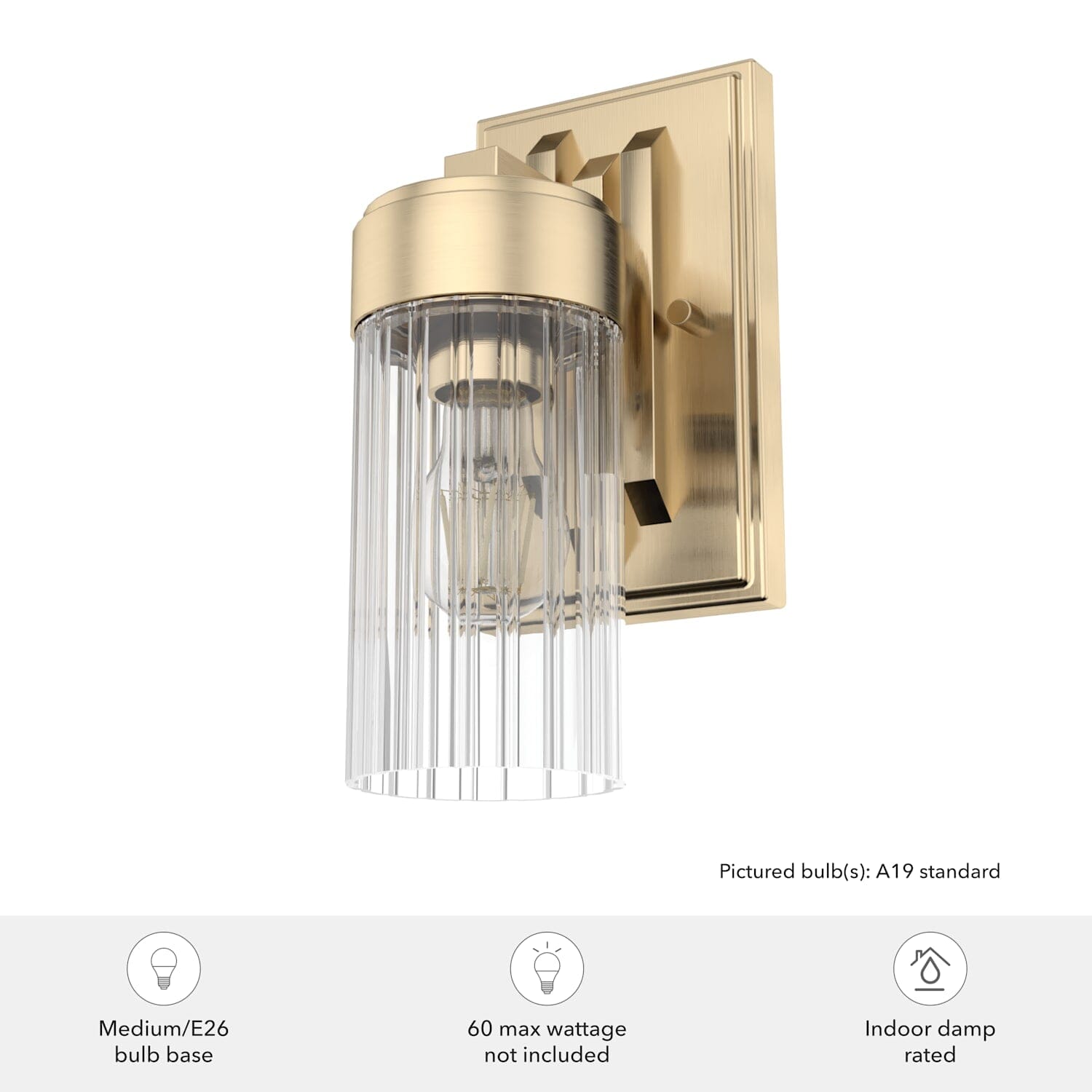 Gatz 1 Light Wall Sconce - Image 2