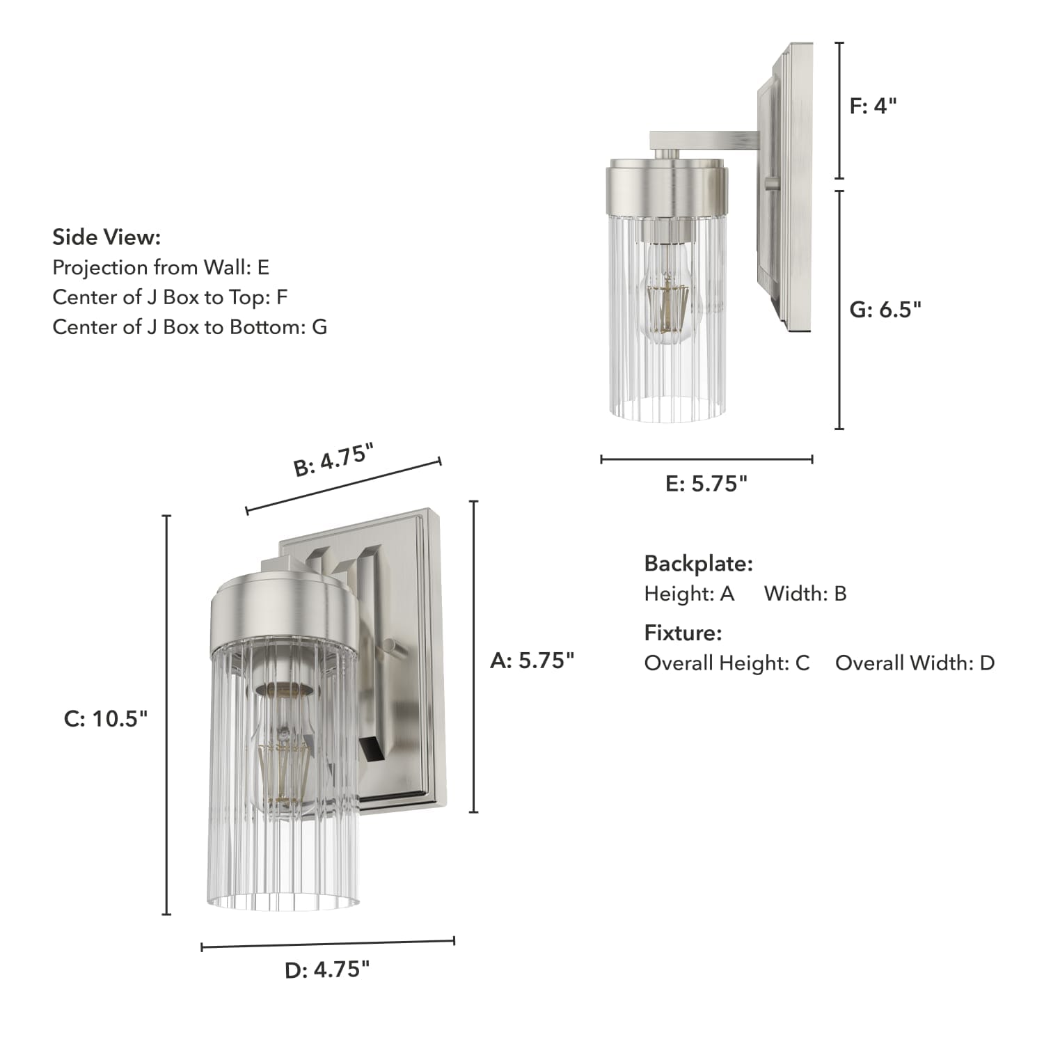Gatz Wall Sconce 1 Light - Image 3