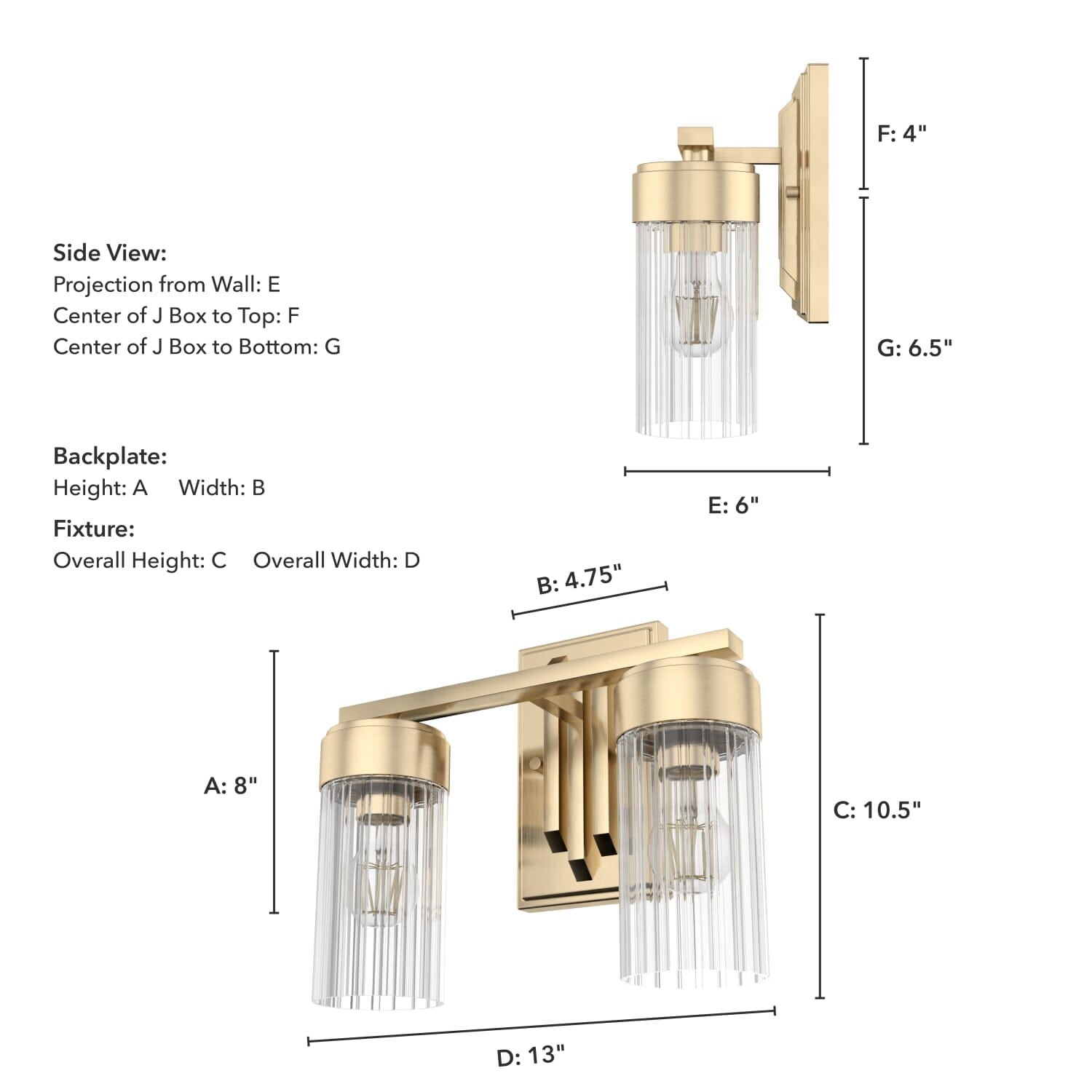 Gatz 2 Light Vanity - Image 3