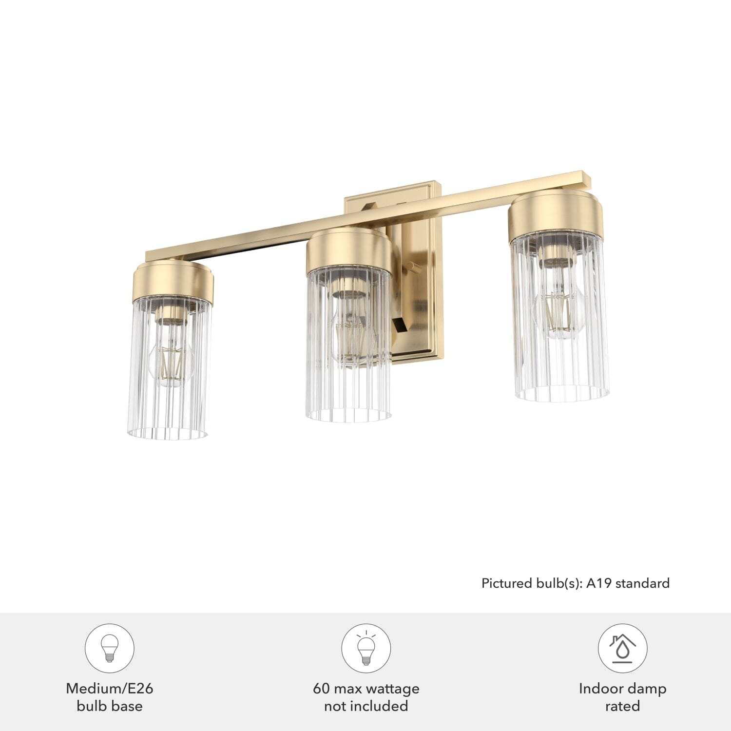 Gatz 3 Light Vanity - Image 4